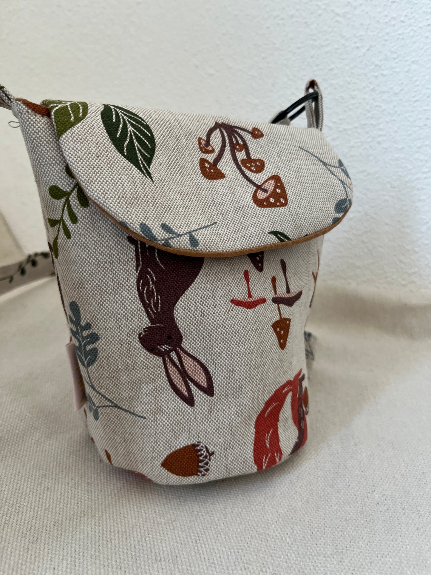 Schultertasche mit Waldmotive